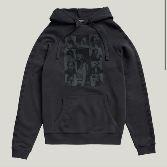 NWT Taylor Swift Eras Tour Black Hoodie - Picture 1 of 4